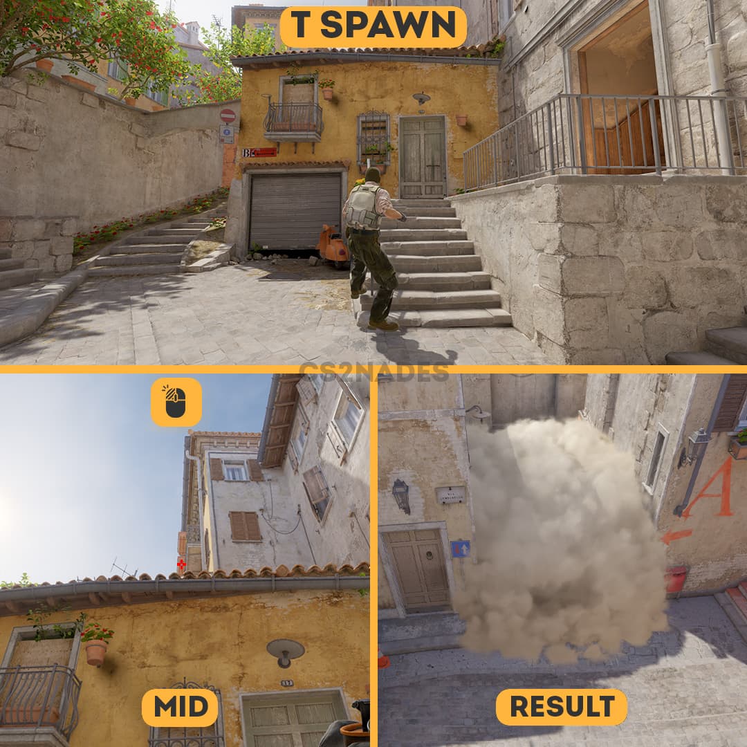 T Spawn ➝ Mid