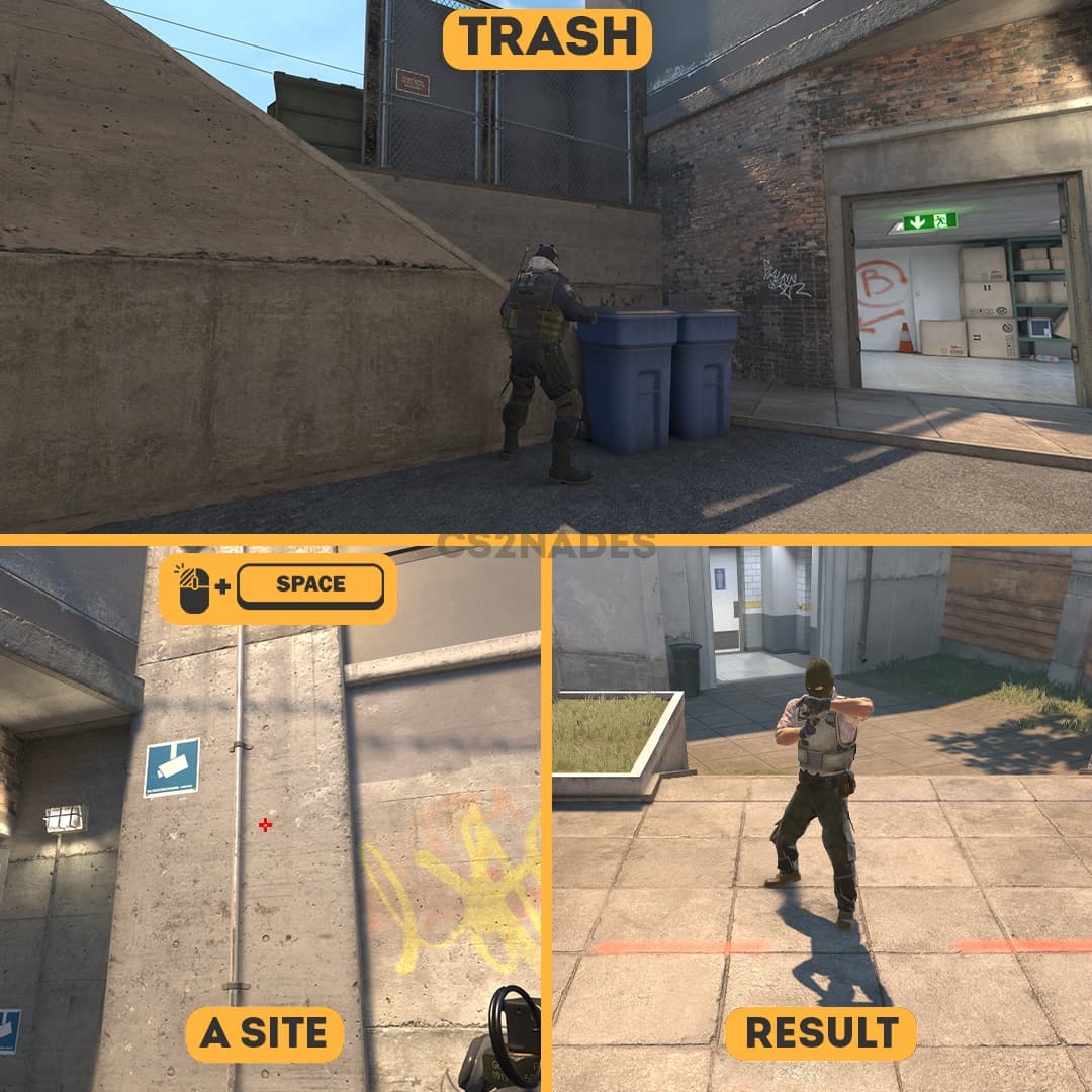 Trash ➝ A Site