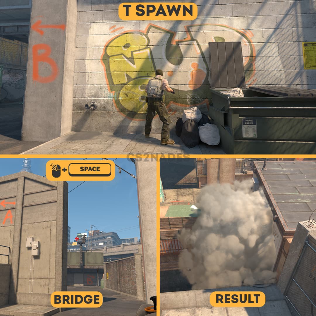 T Spawn ➝ Bridge