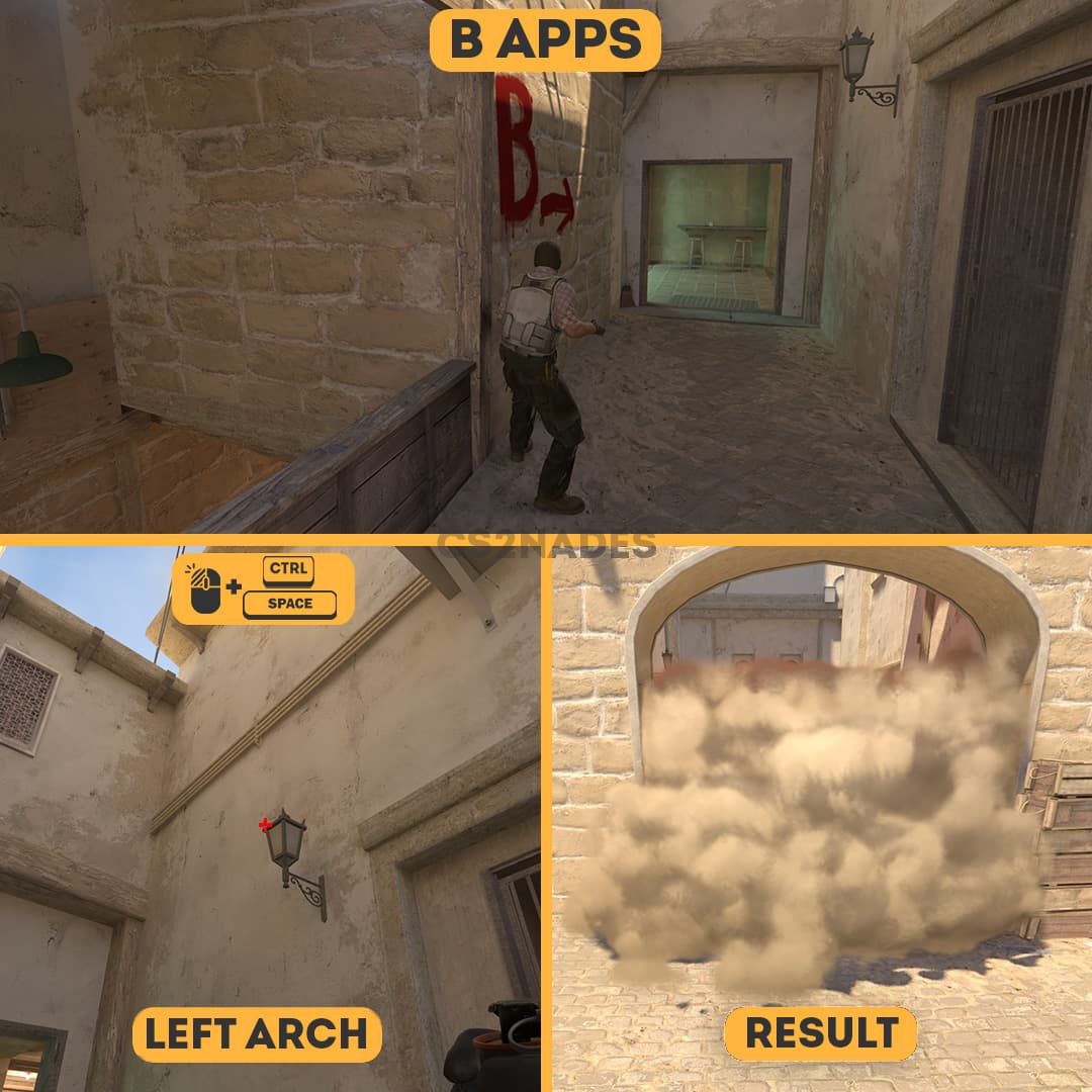 B Apps ➝ Left Arch