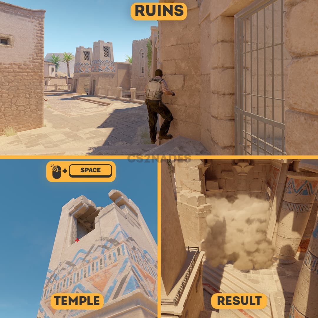 T Spawn ➝ Temple