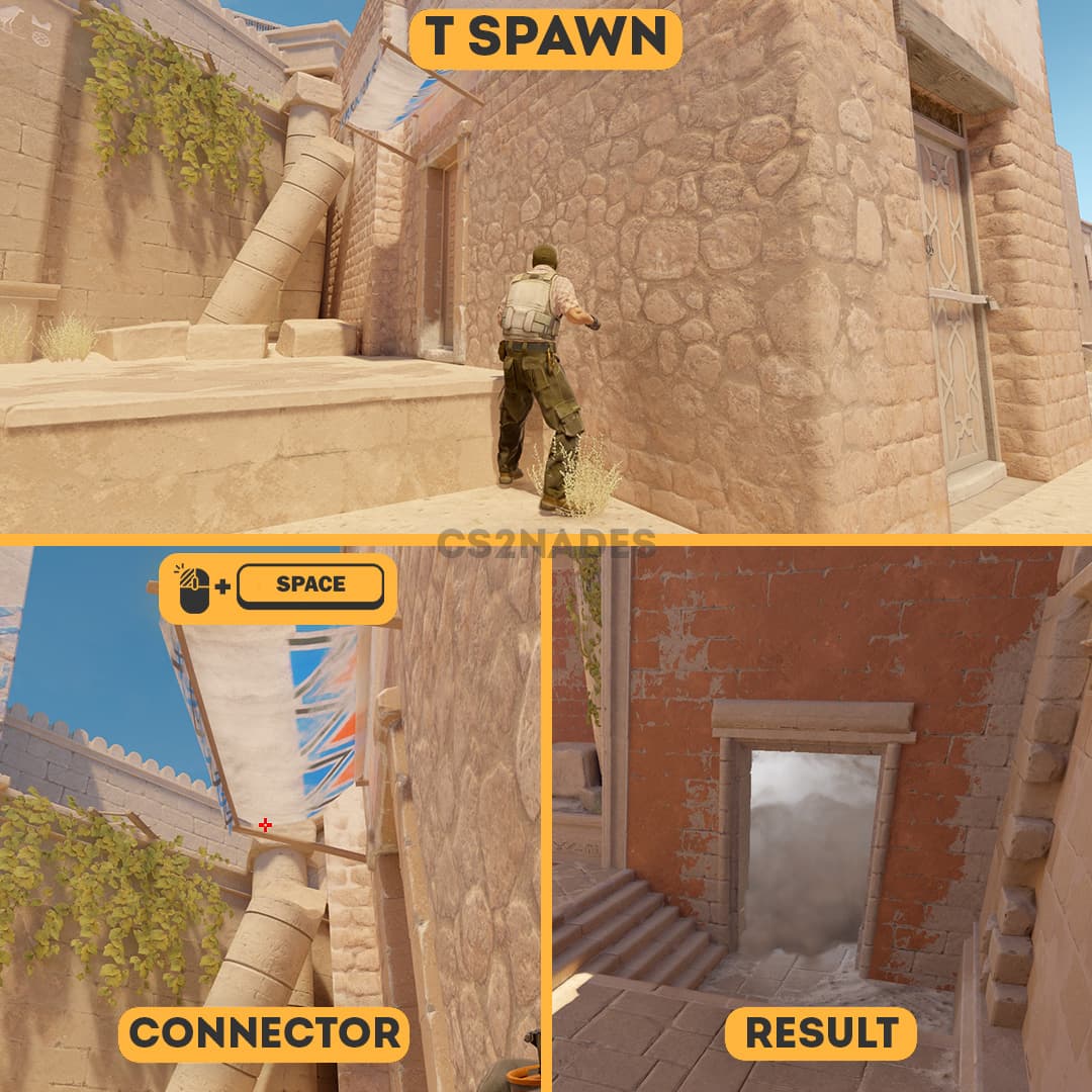T Spawn ➝ Connector