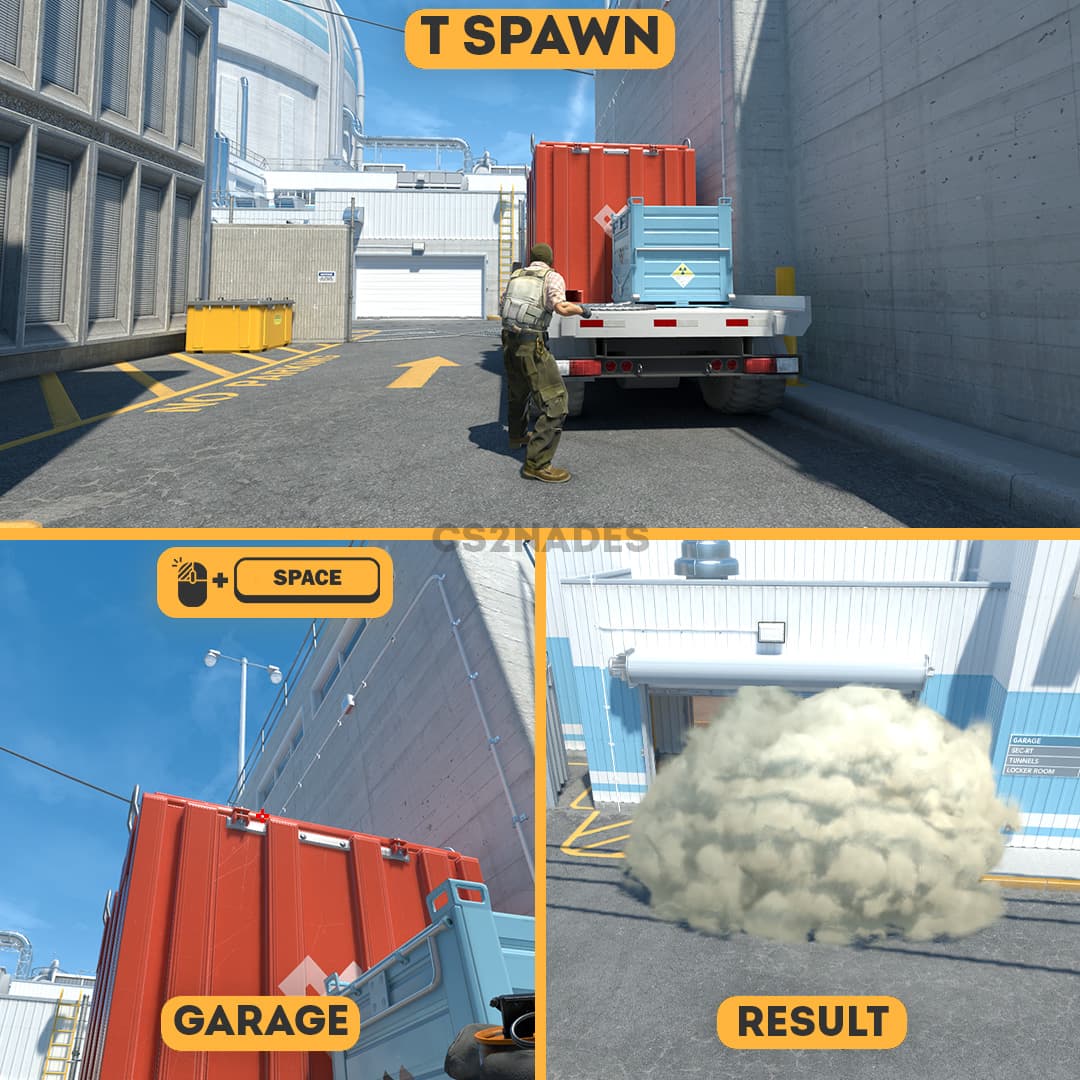 T Spawn ➝ Garage