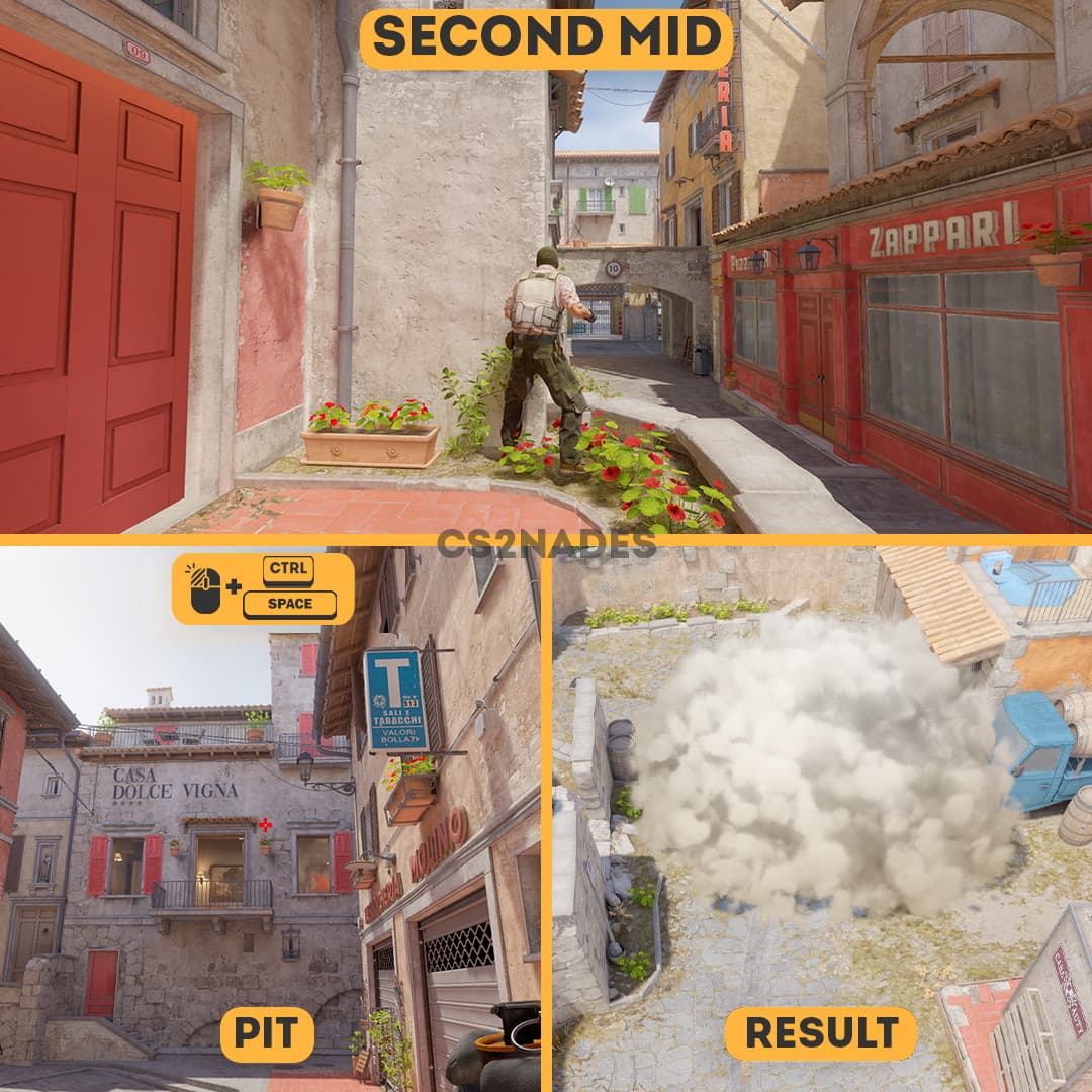 Second Mid ➝ Pit
