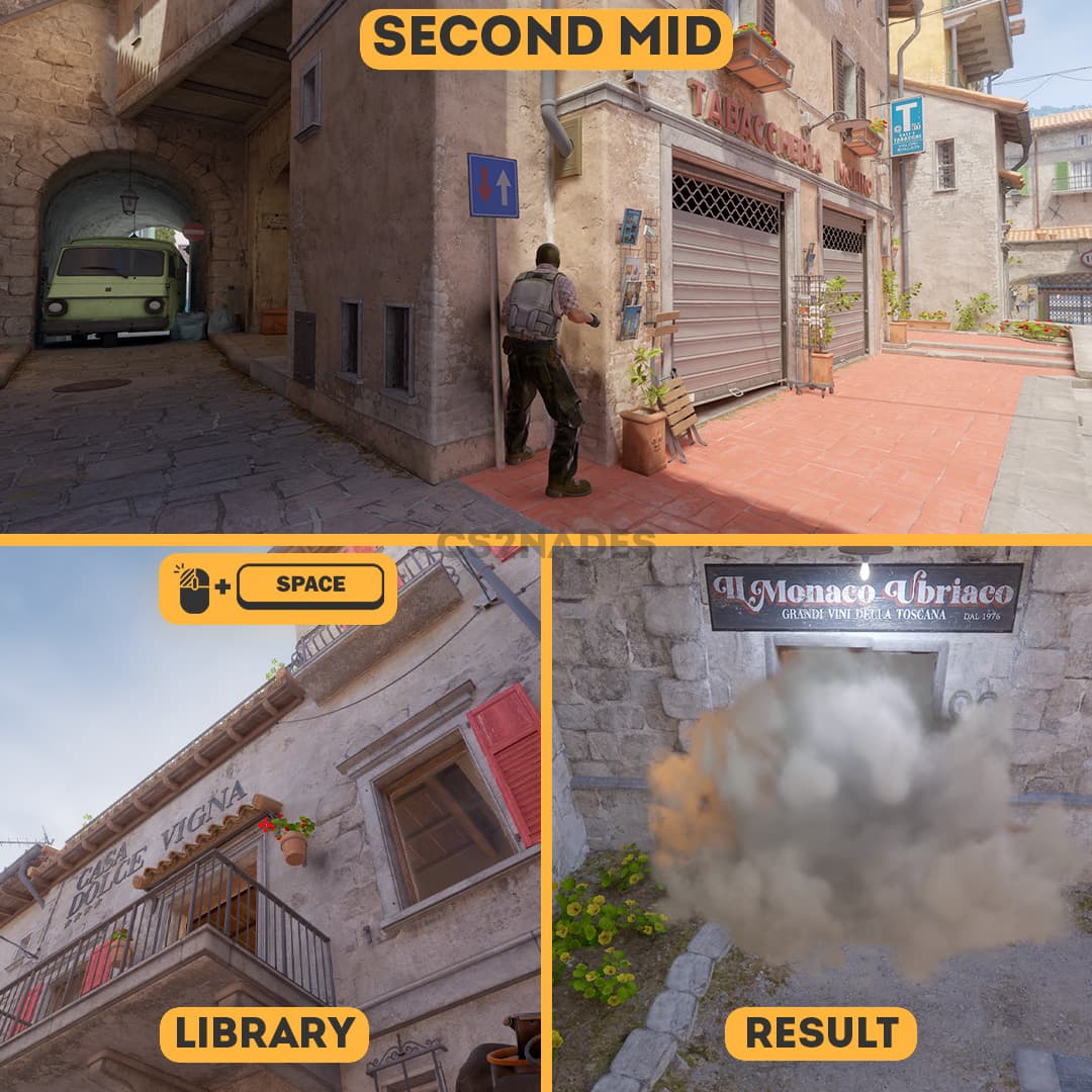 Second Mid ➝ Library