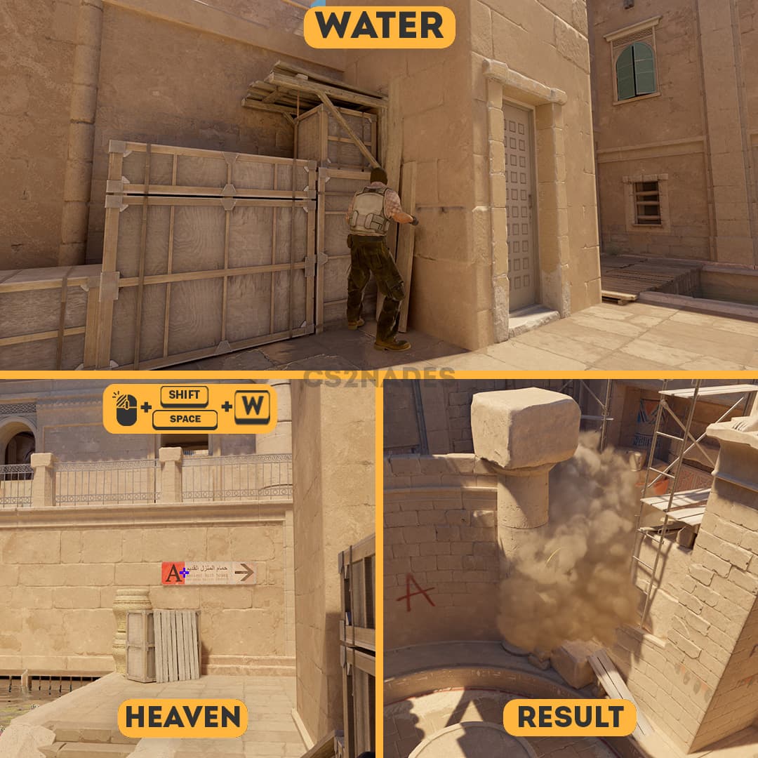 Water ➝ Heaven