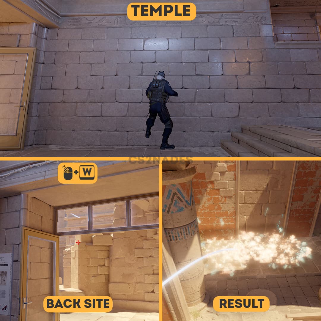 Temple ➝ Backsite
