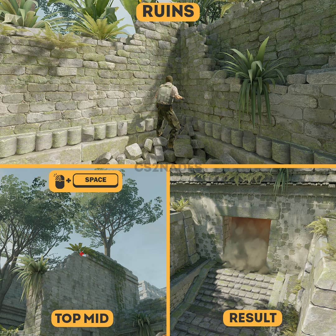 Ruins ➝ Top Mid