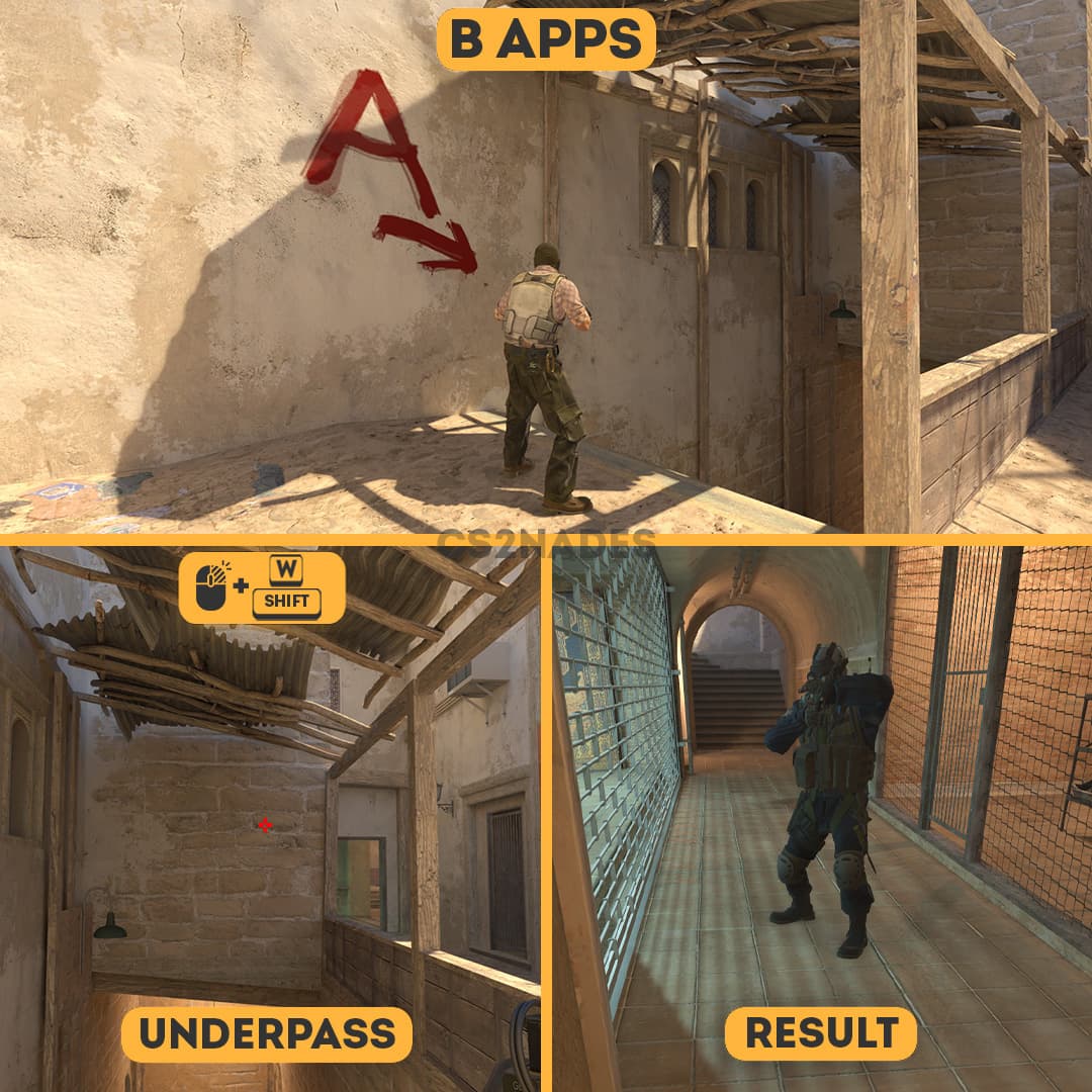 B Apps ➝ Underpass