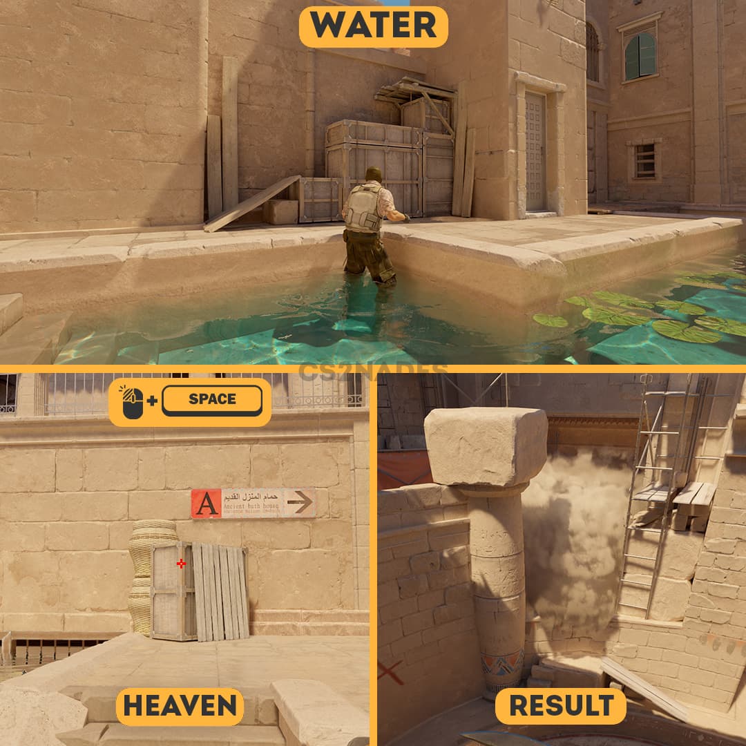 Water ➝ Heaven