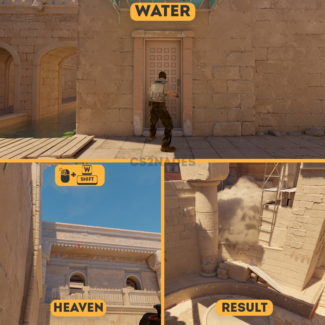 Water ➝ Heaven