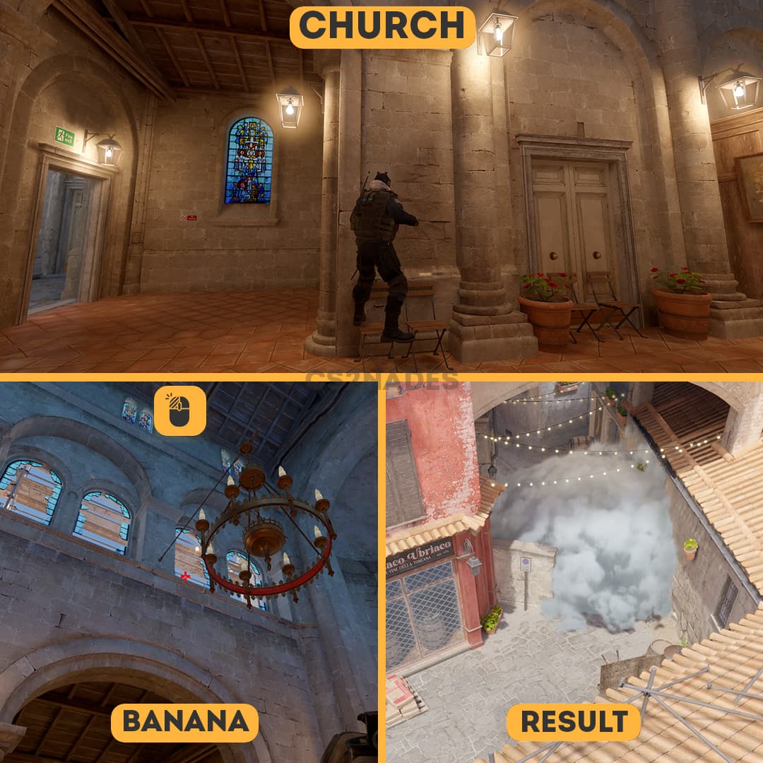 Church ➝ Banana