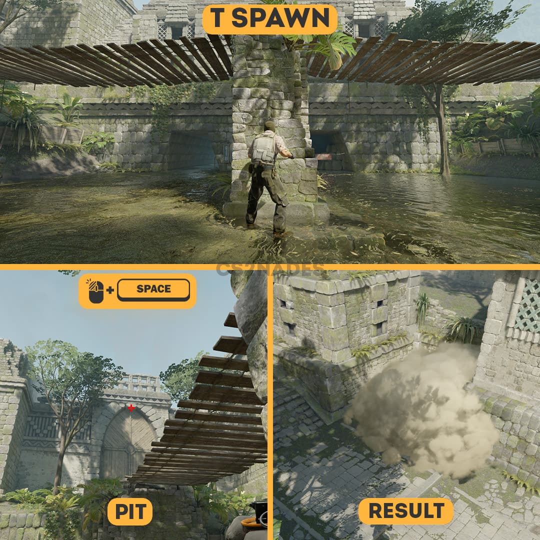 T Spawn ➝ Pit