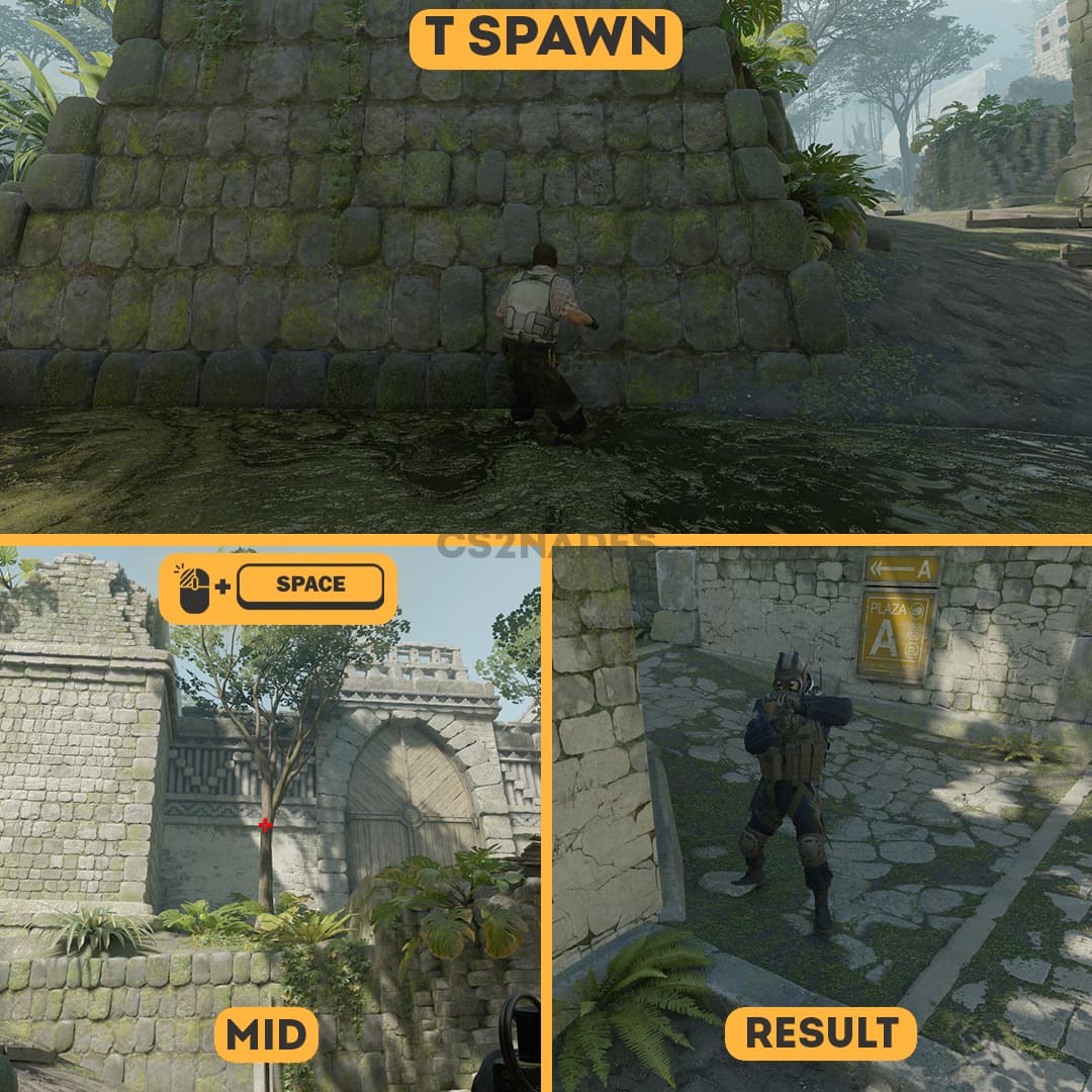 T Spawn ➝ Mid
