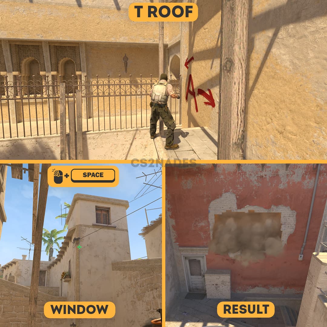 T Roof ➝ Window