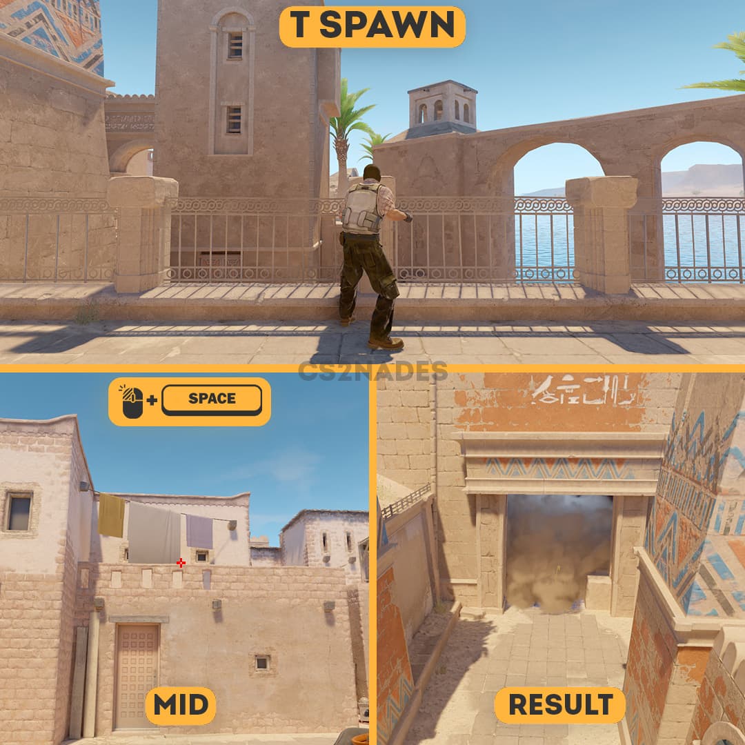 T Spawn ➝ Mid