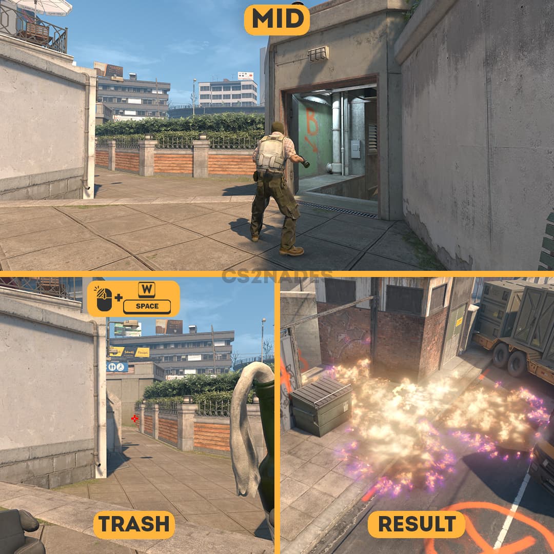 Mid ➝ Trash