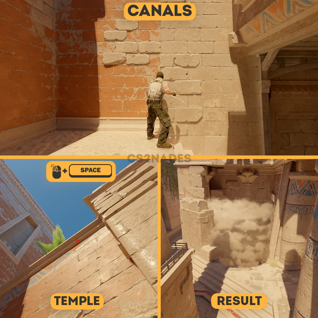 Canals ➝ Temple
