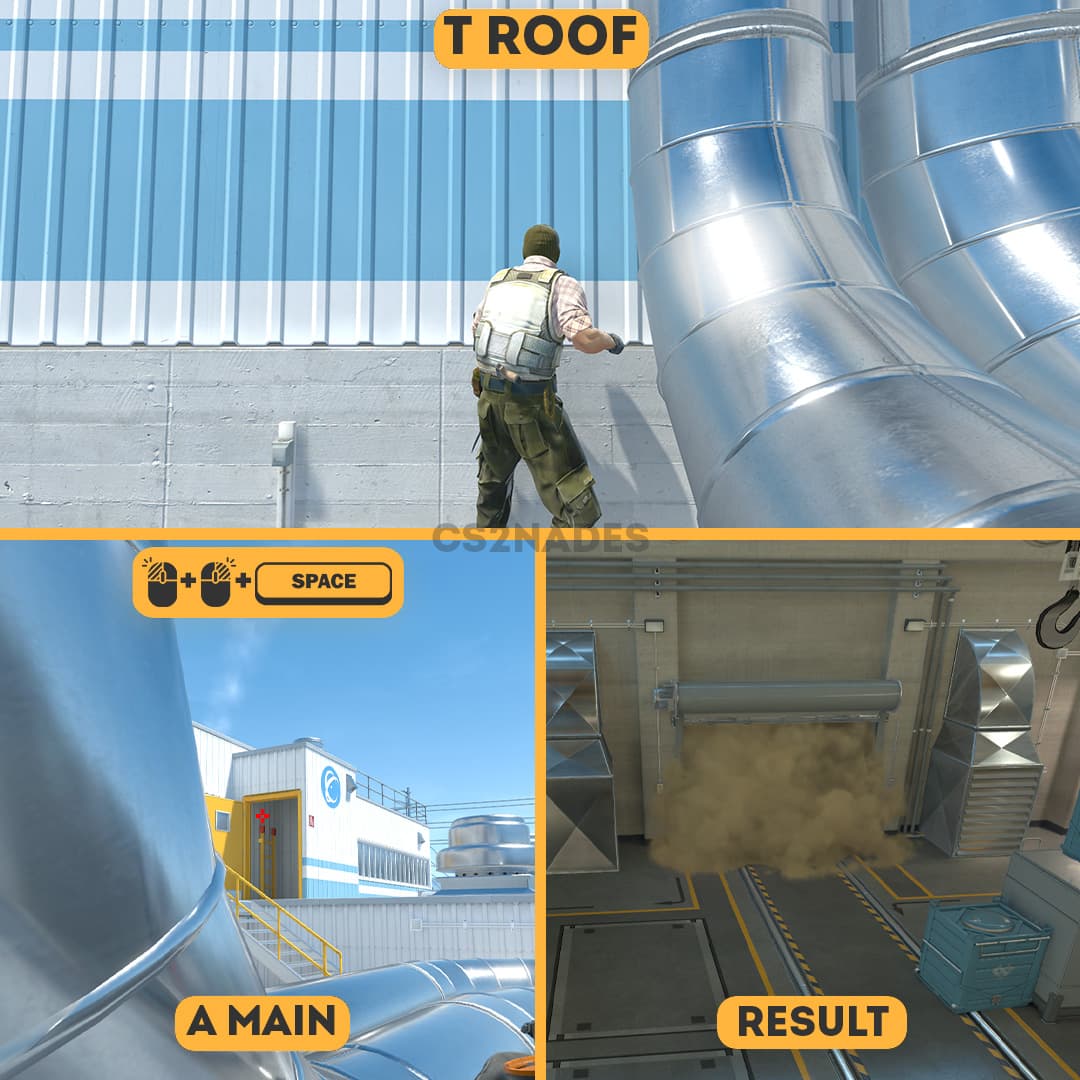 T Roof ➝ A Main