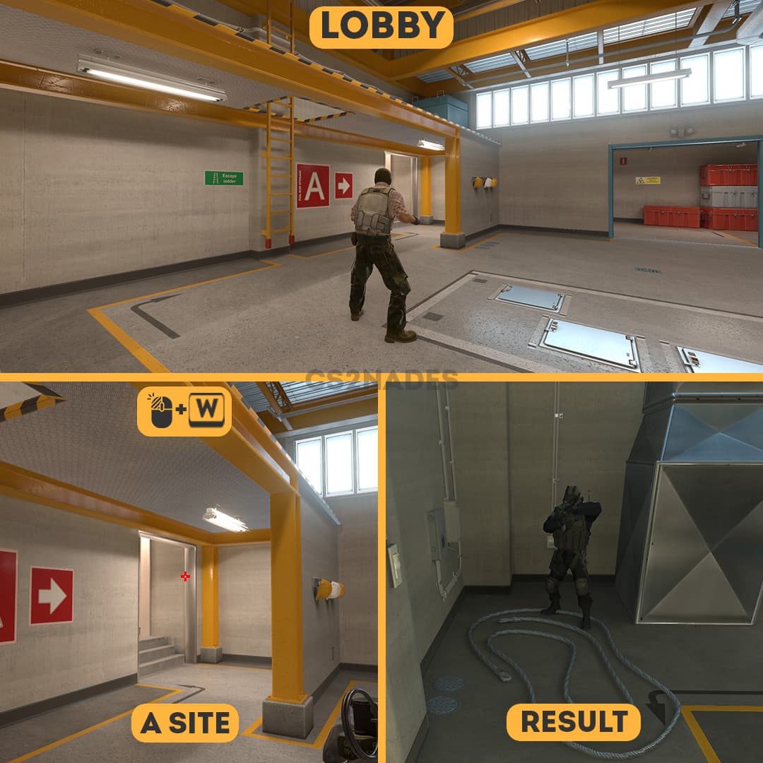 Lobby ➝ Hut