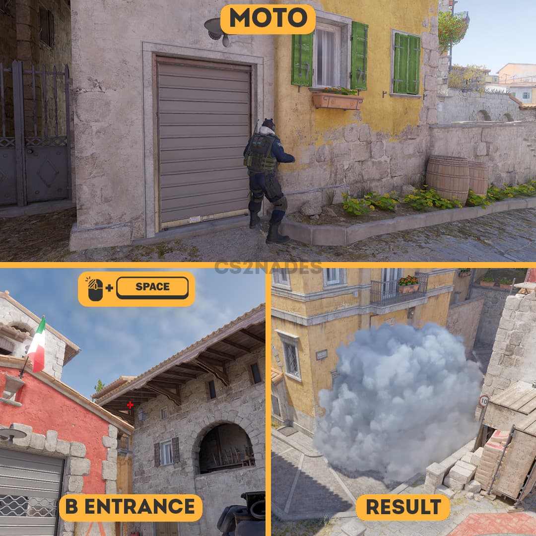 Moto ➝ B Entrance