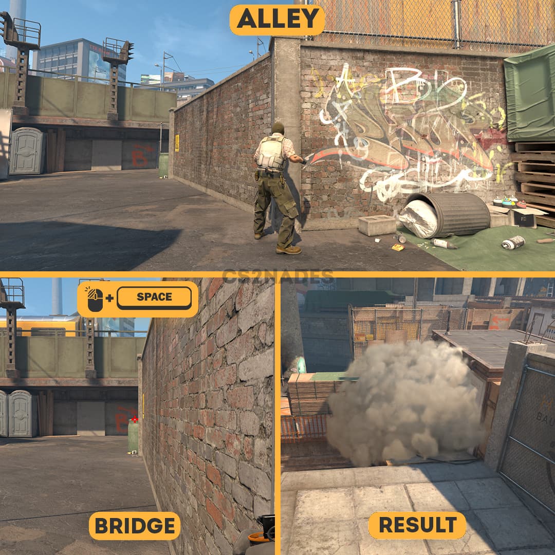 Alley ➝ Bridge