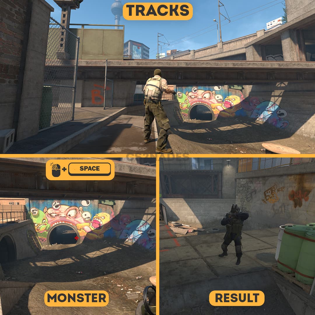 Tracks ➝ Monster