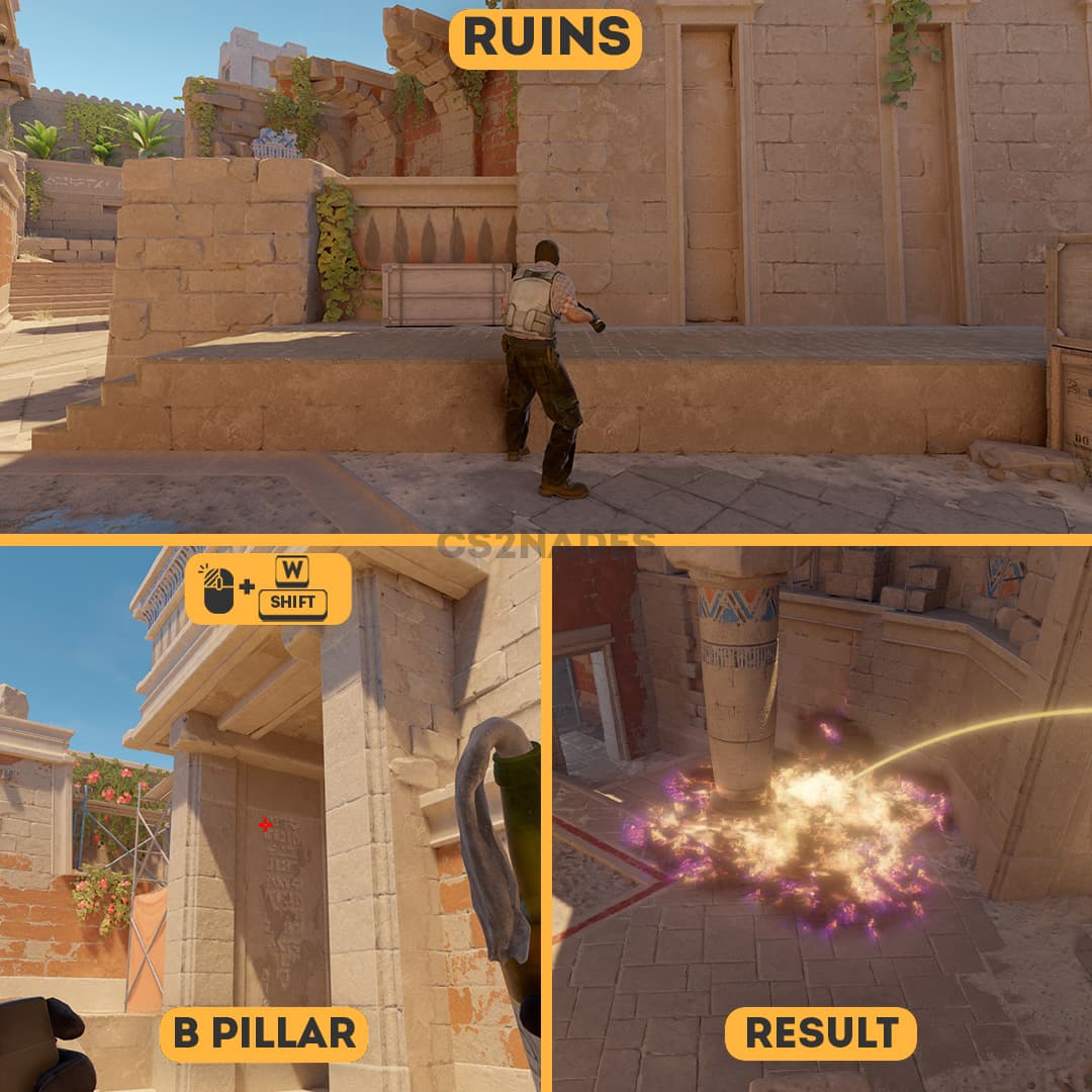 Ruins ➝ B Pillar