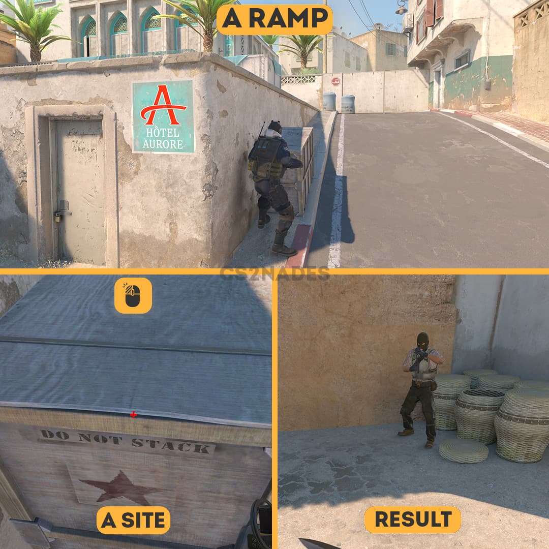 A Ramp ➝ A Site