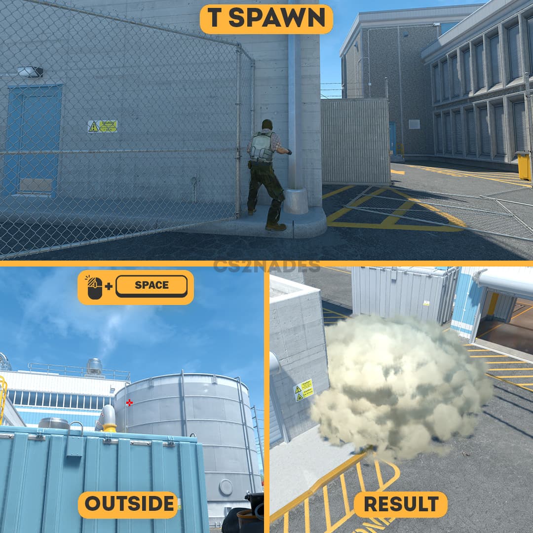T Spawn ➝ Outside
