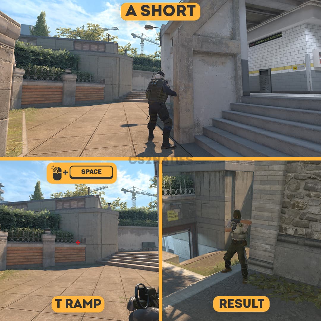 Short ➝ T Ramp