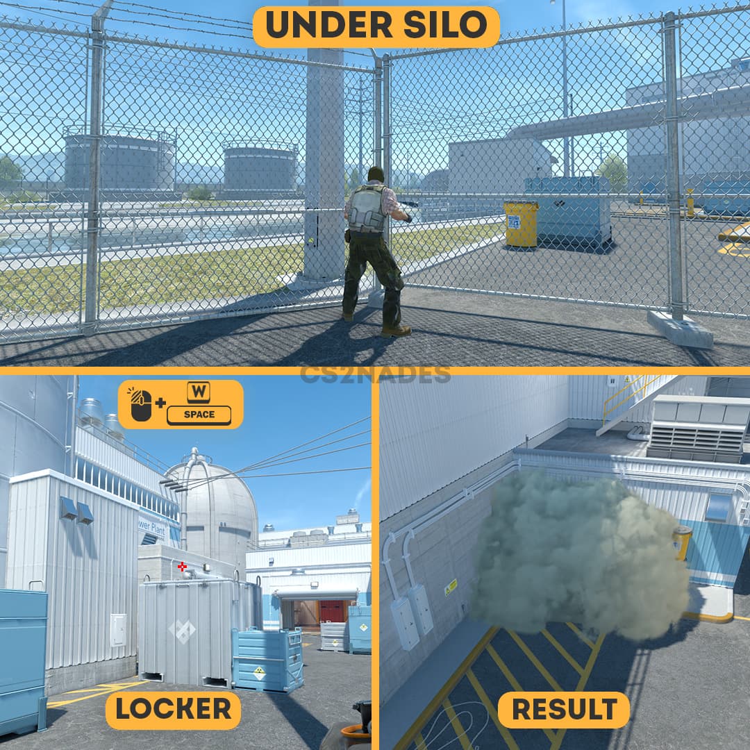 Under Silo ➝ Lockers