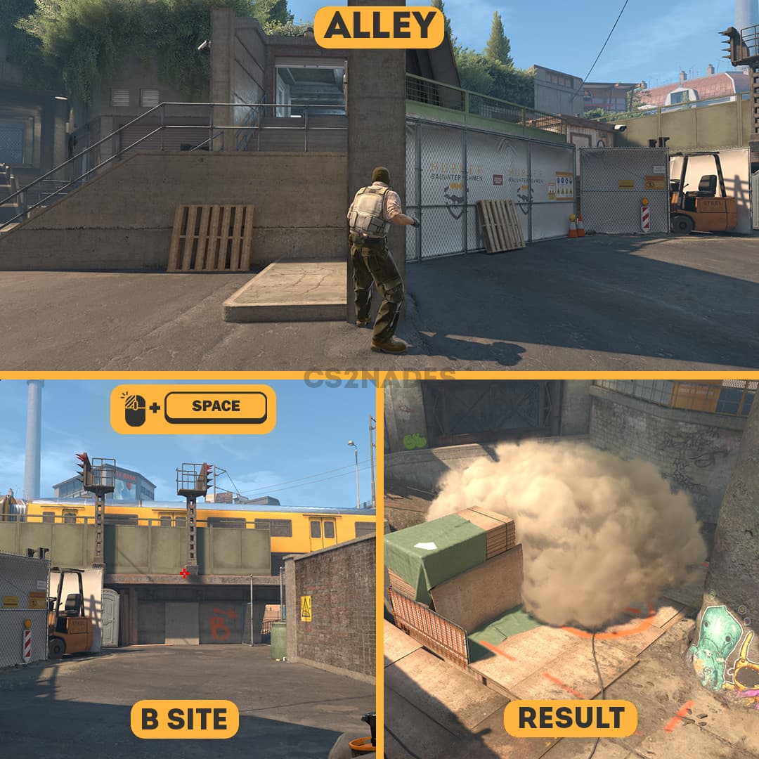 Alley ➝ B Site