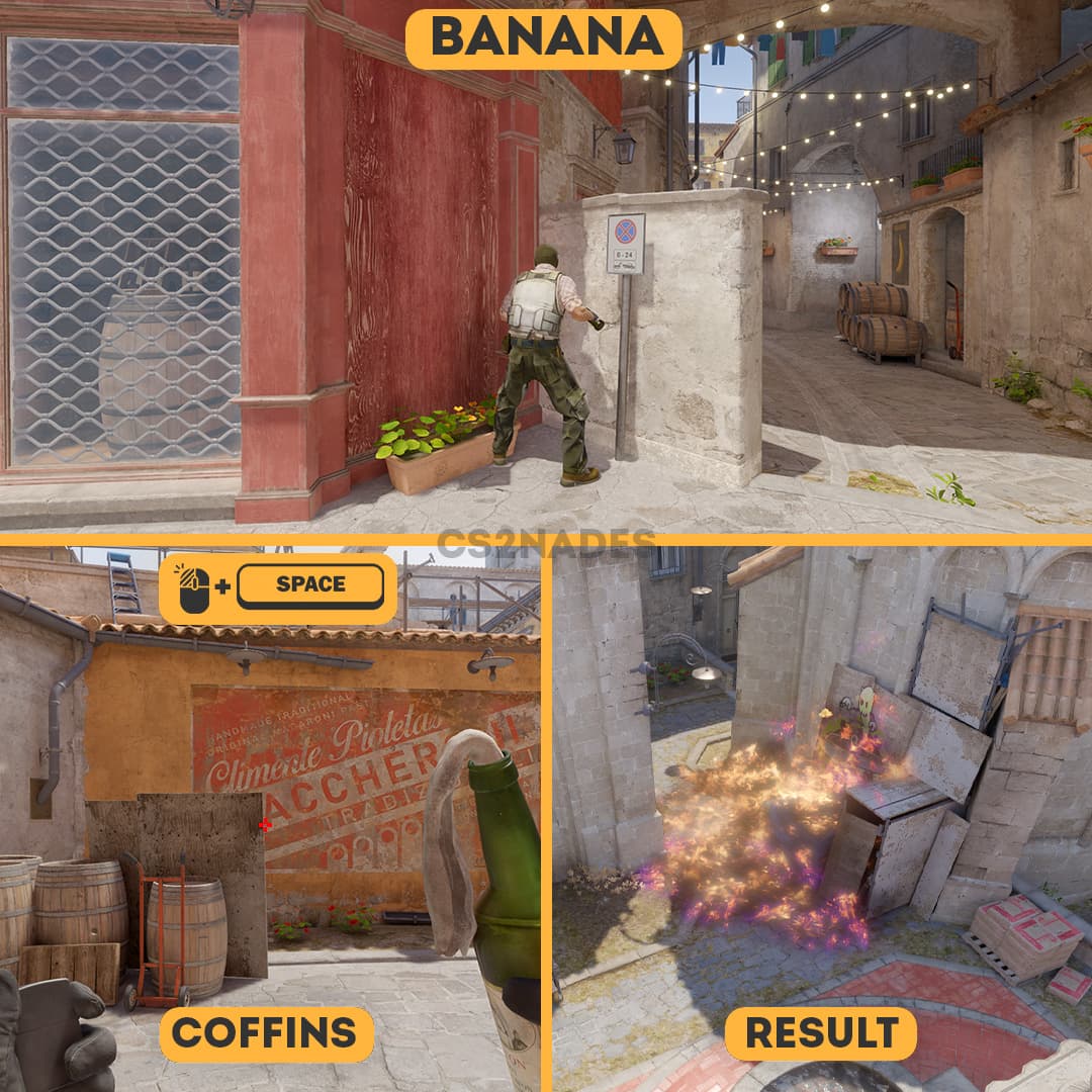 Banana ➝ Coffins
