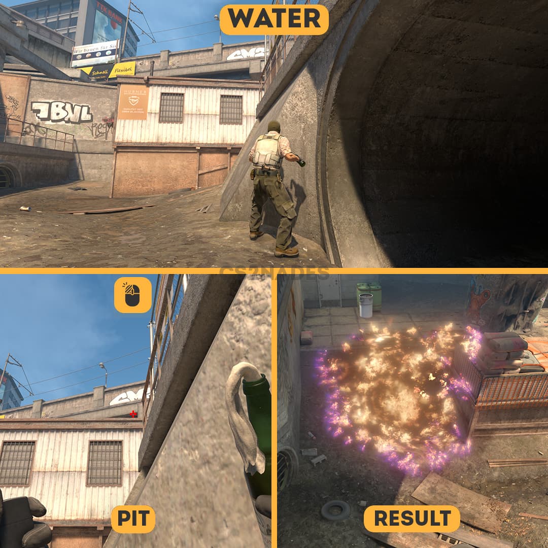 Water ➝ Pit