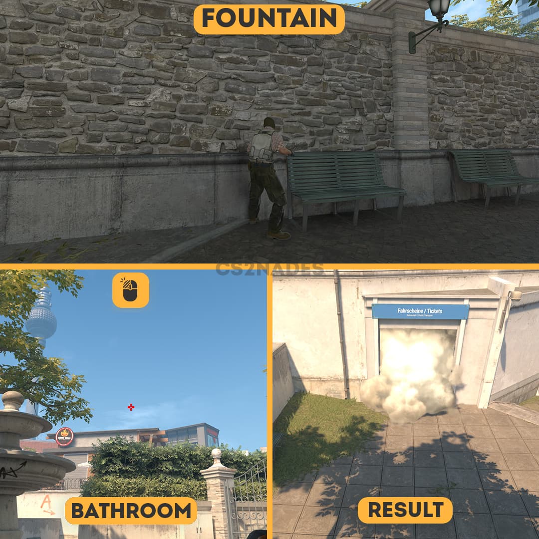 Fountain ➝ Bathroom