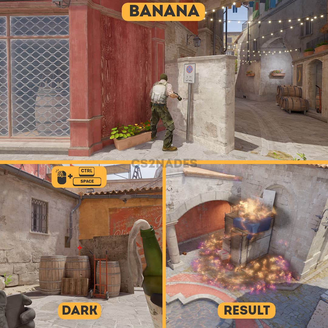 Banana ➝ Dark