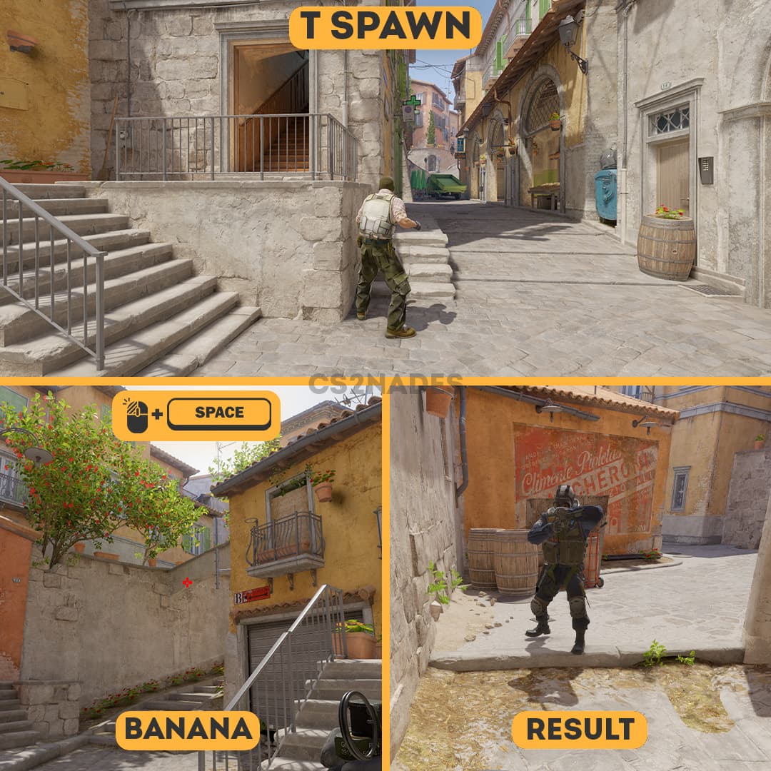 T Spawn ➝ Banana