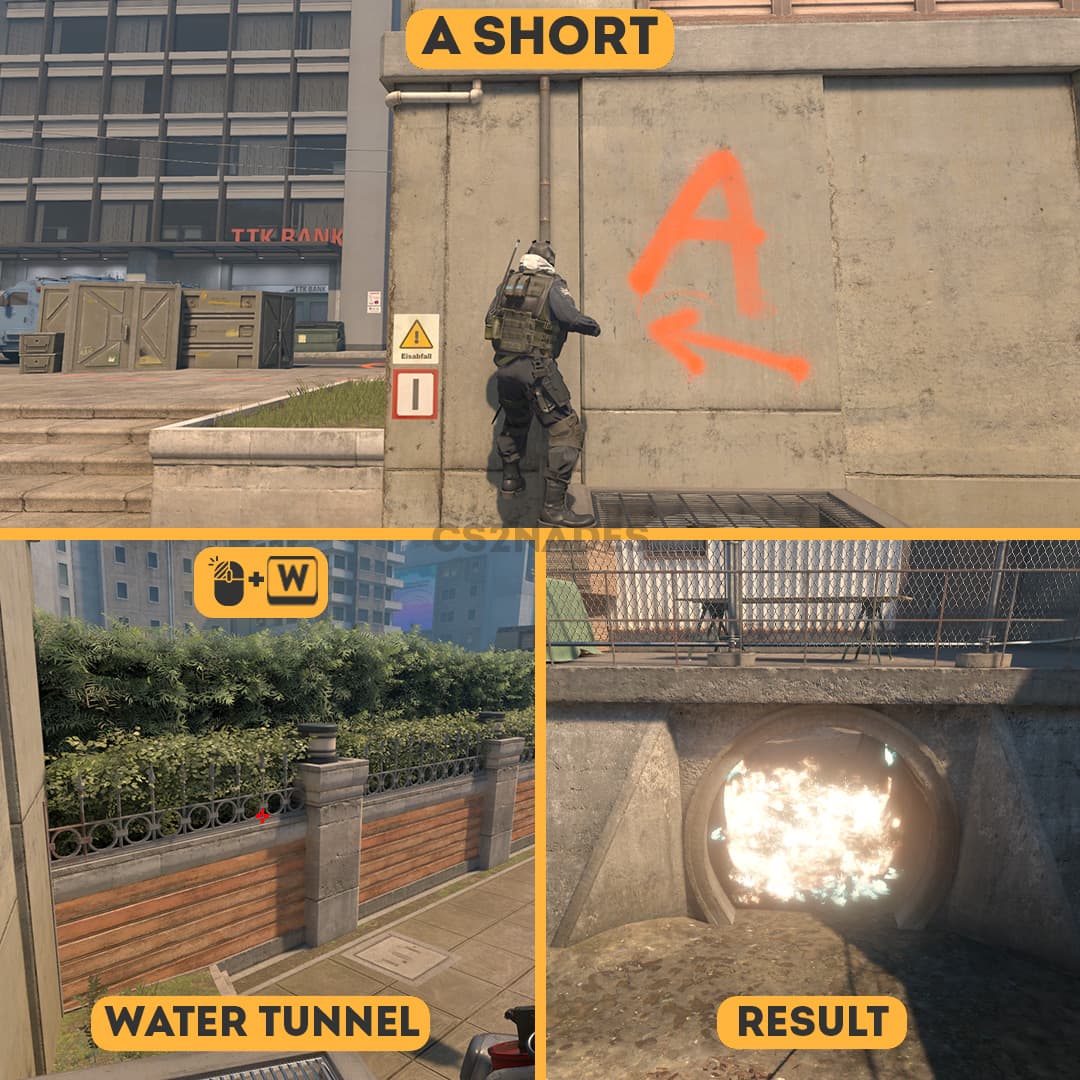 Short ➝ Water Tunnel