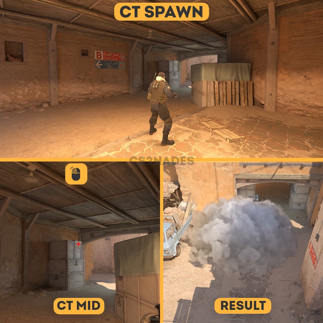 CT Spawn ➝ CT Mid