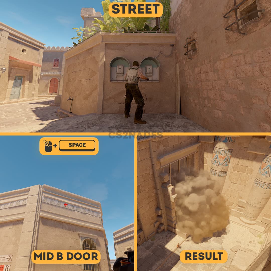 Street ➝ Mid B Door