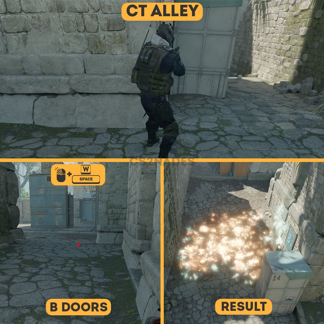 CT Alley ➝ B Doors