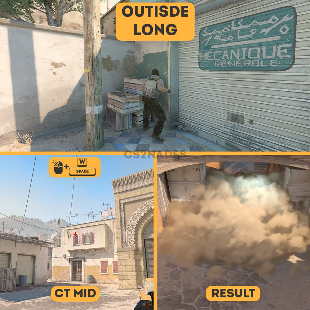 Outside Long ➝ CT Mid
