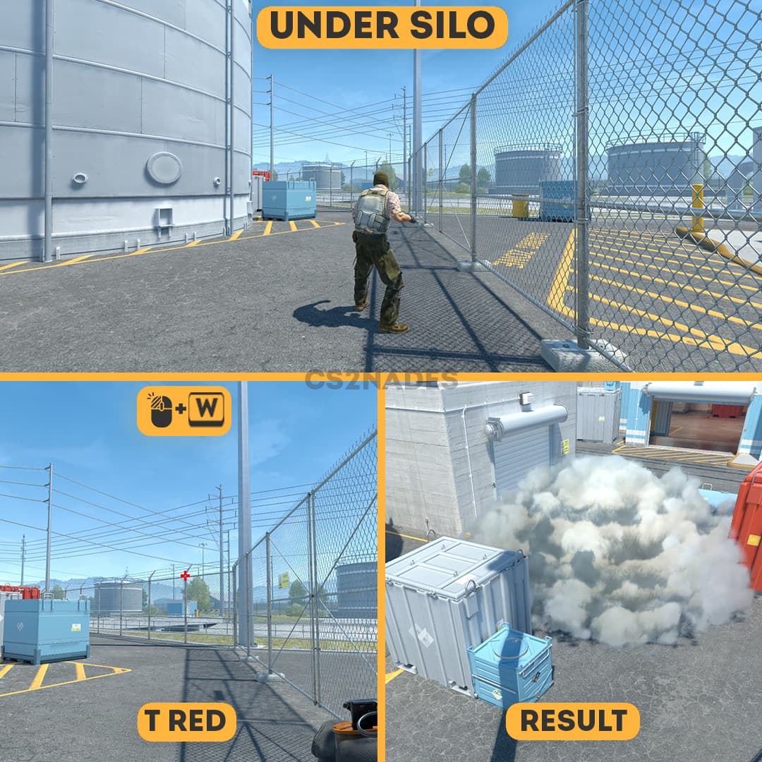 Under Silo ➝ T Red