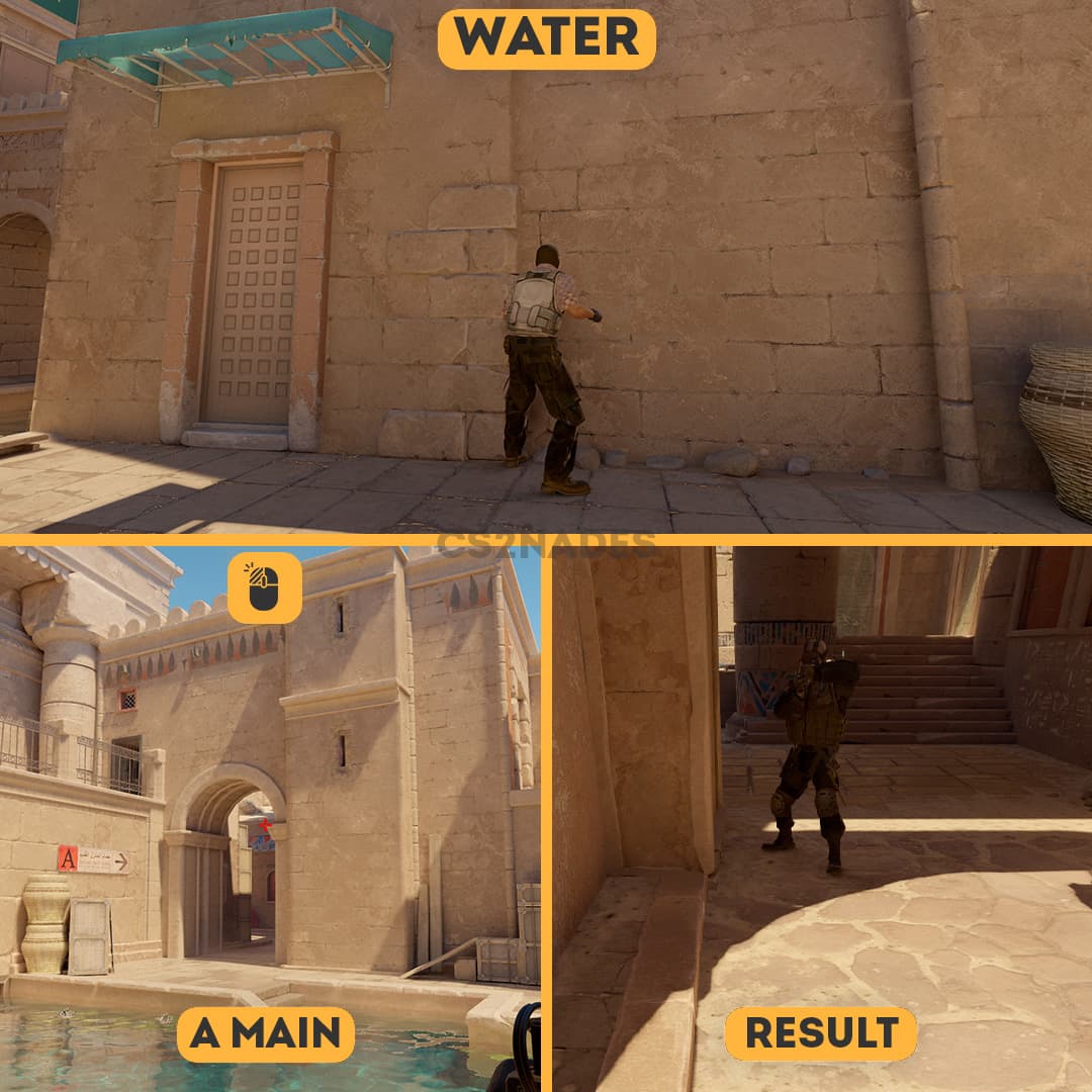 Water ➝ A Main