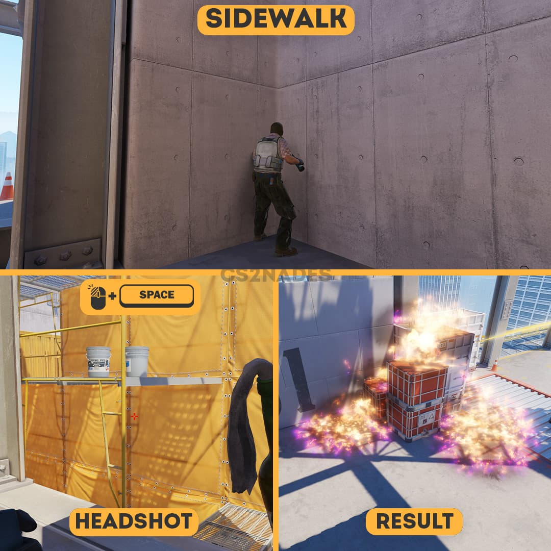 Sidewalk ➝ Headshot