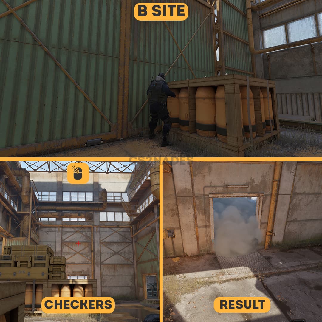 B Site ➝ Checkers