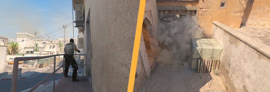 T Spawn ➝ Mid Doors