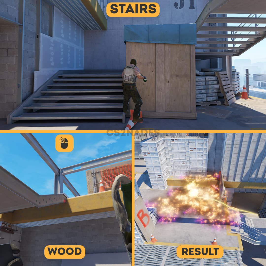 Stairs ➝ Wood
