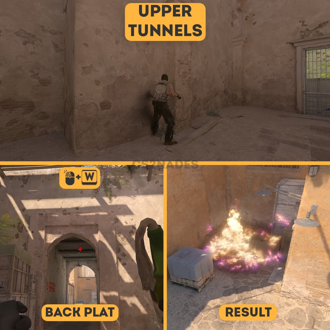 Upper Tunnels ➝ Back Plat